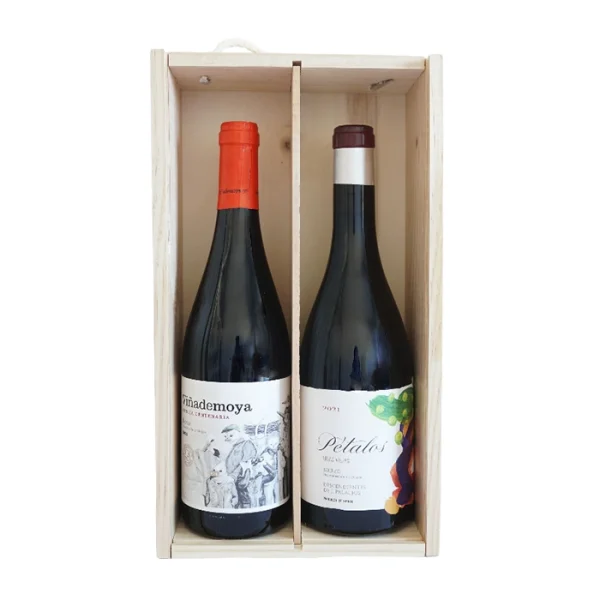 pack mencía del Bierzo, vino pétalos con Viñademoya