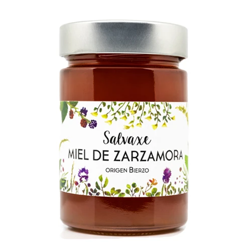 miel de zarzamora ecológica salvaxe