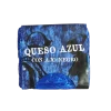queso azul con ajo negro